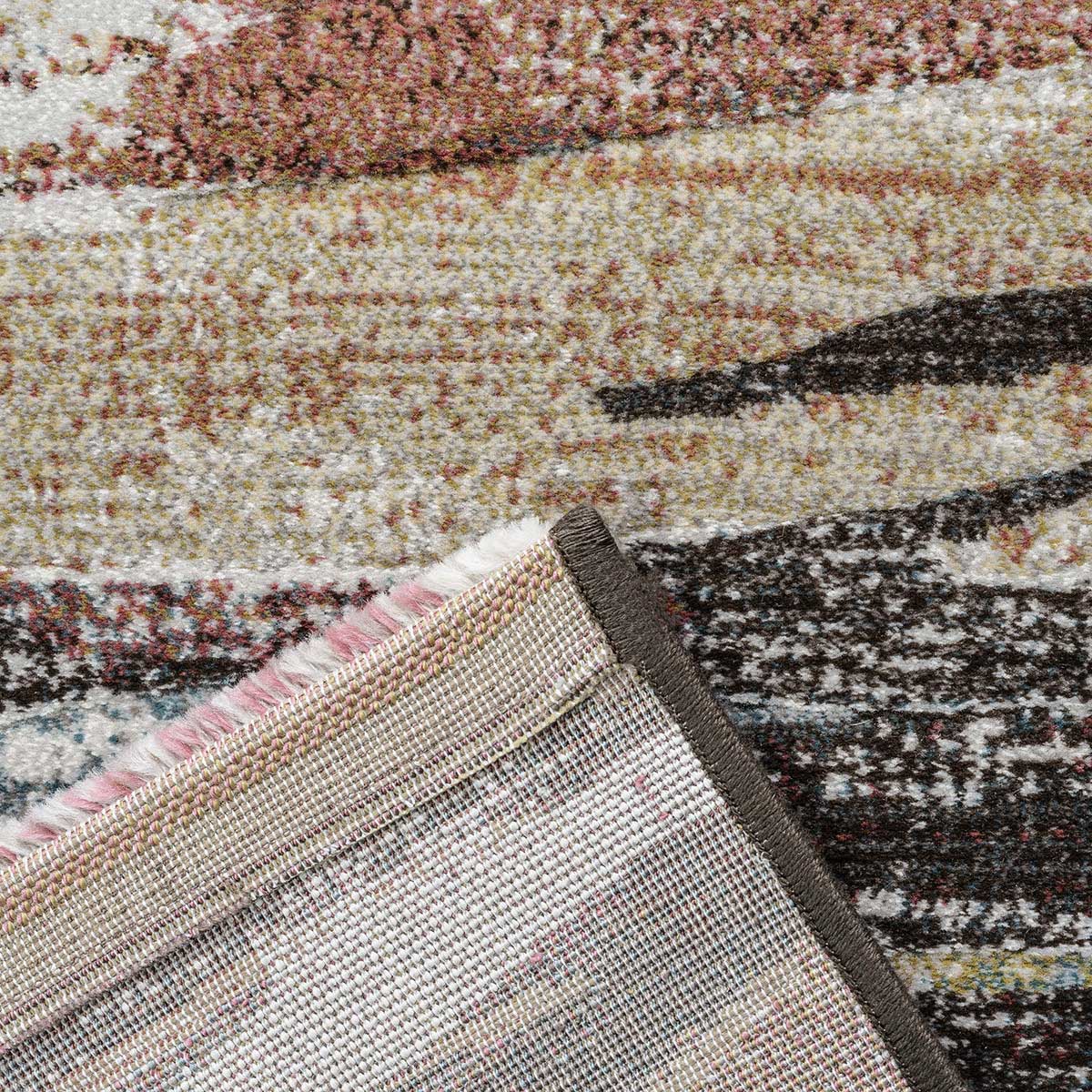 Килим Argentum - преливащо синьо розово