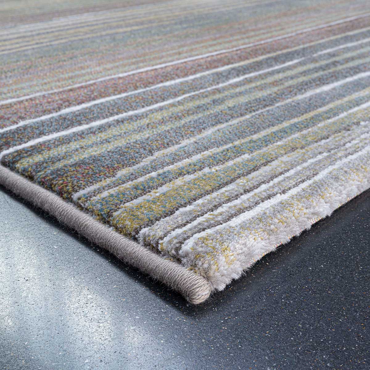 Килим Argentum - райе зелено