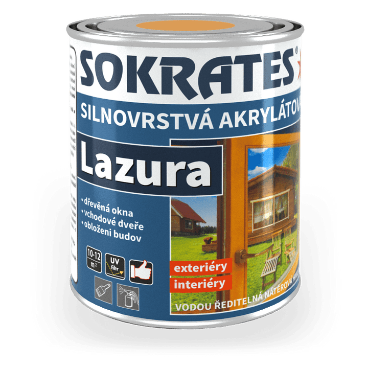 Лак за дърво на водна основа - Sokrates